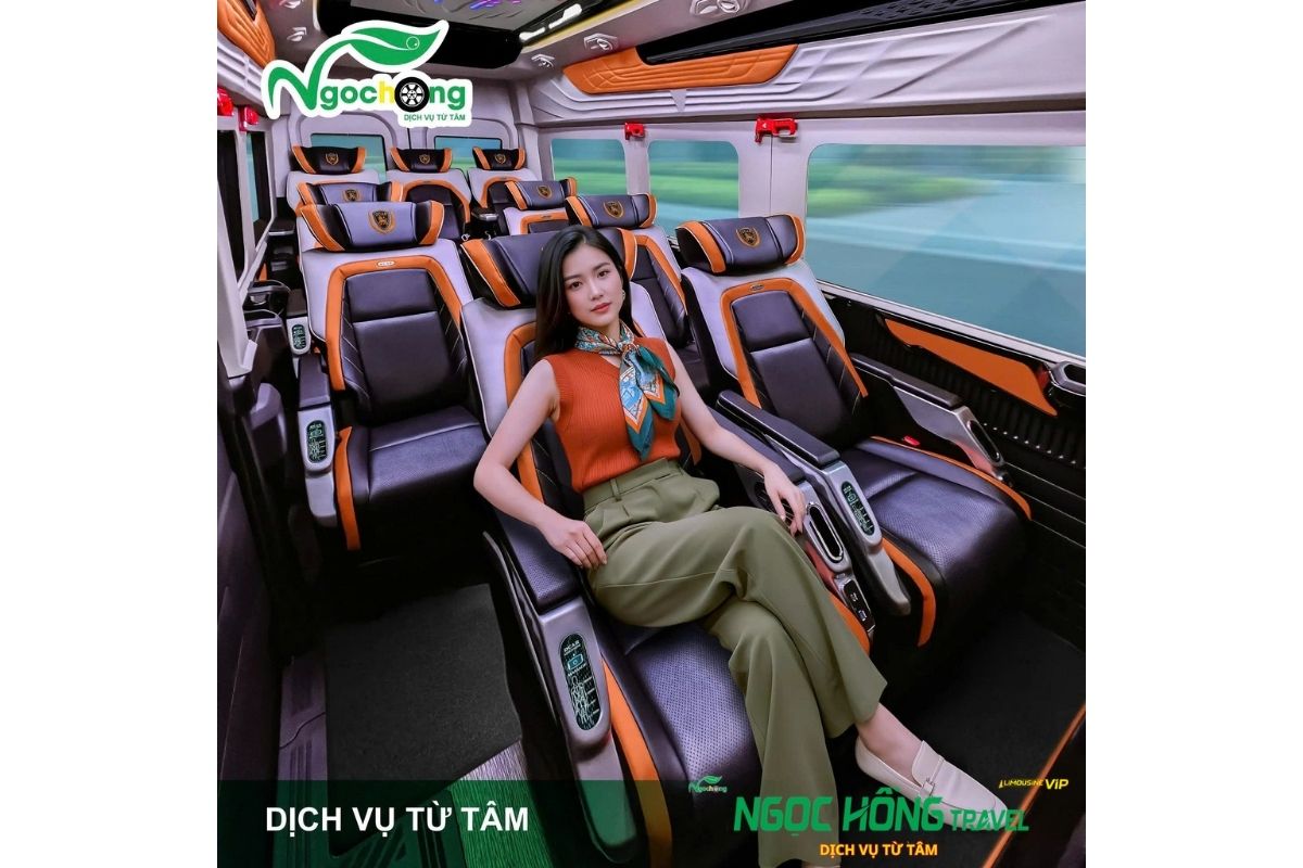 Xe limousine 16 chỗ Đức Lập đi Đà Lạt