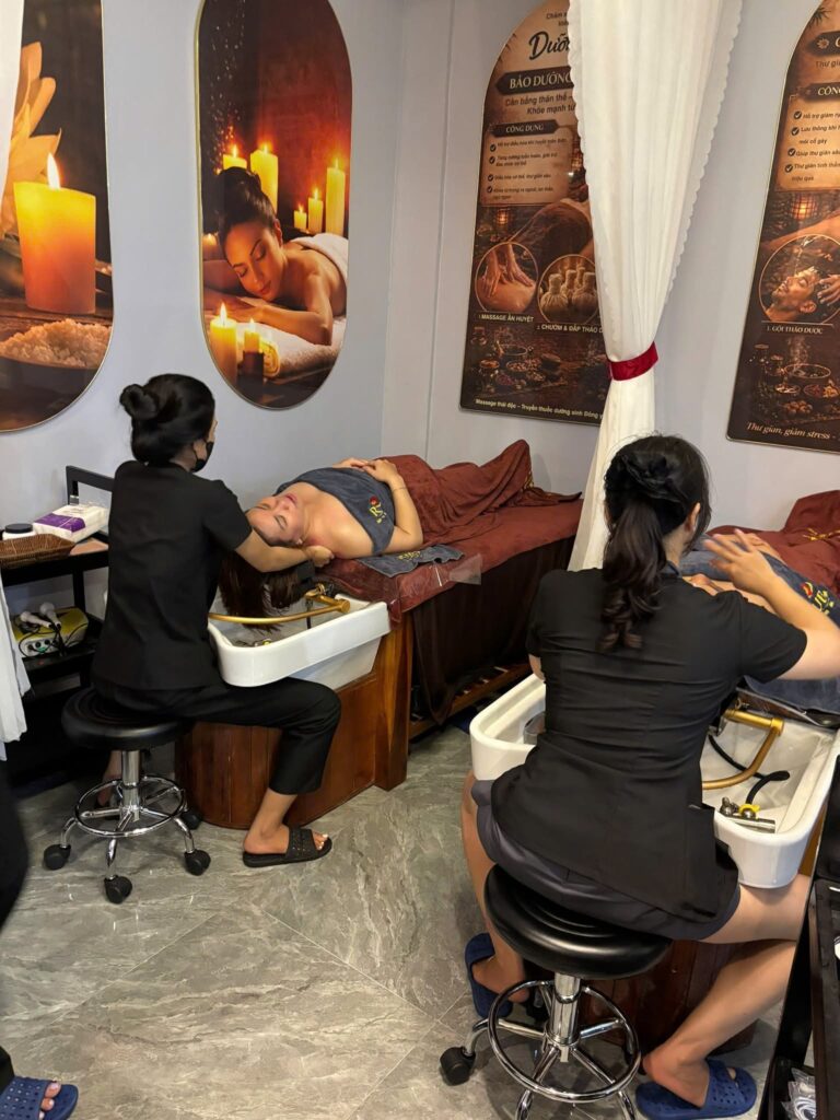 Chăm sóc da chuyên sâu tại Đức Lập