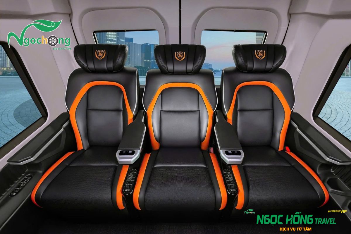 Xe limousine 16 chỗ đi tour Đà Lạt